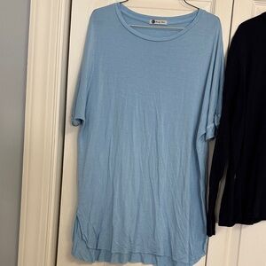 Light Blue Casual Tee